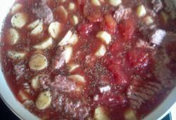 Recette Dukan : Boeuf et jambon à la tomate et patate