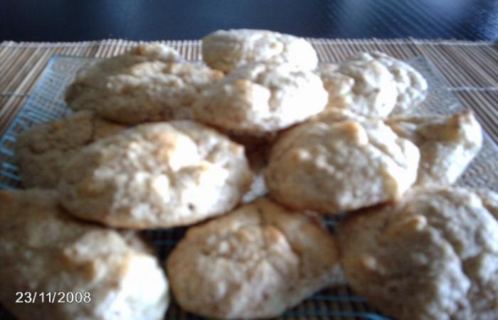 R�gime Dukan (recette minceur) : Cookies Dudu  #dukan https://www.proteinaute.com/recette-cookies-dudu-927.html