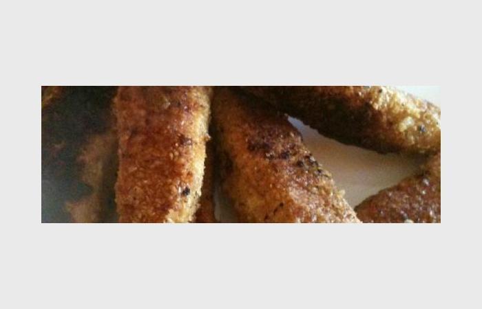Rgime Dukan (recette minceur) : Batonnets de dinde au fromage pans et sa sauce curry #dukan https://www.proteinaute.com/recette-batonnets-de-dinde-au-fromage-panes-et-sa-sauce-curry-9277.html