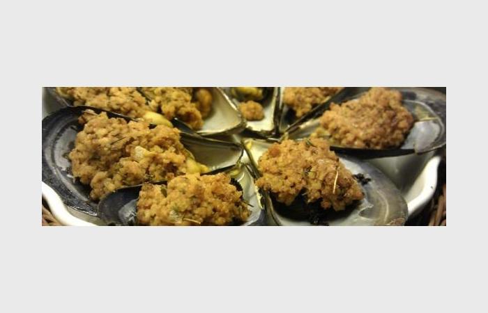 Régime Dukan (recette minceur) : Moules farcies carnivores #dukan https://www.proteinaute.com/recette-moules-farcies-carnivores-9301.html