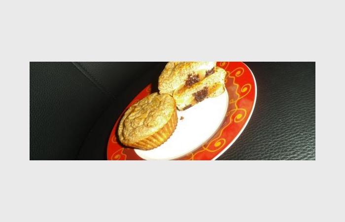 Régime Dukan (recette minceur) : Muffin chocolat pomme #dukan https://www.proteinaute.com/recette-muffin-chocolat-pomme-9313.html