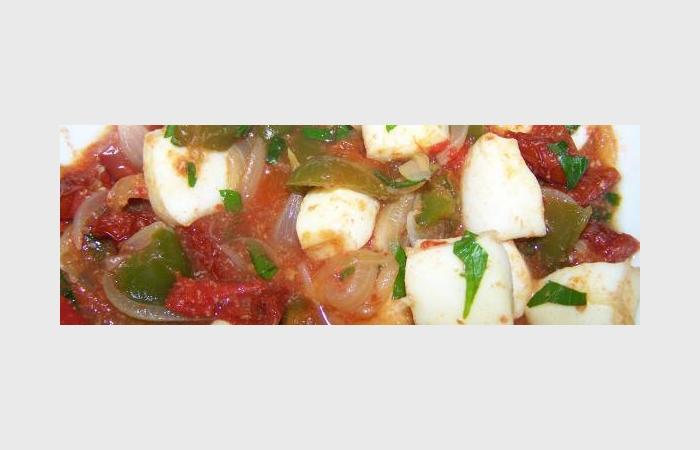 R�gime Dukan (recette minceur) : Lamelles d'encornet � la proven�al #dukan https://www.proteinaute.com/recette-lamelles-d-encornet-a-la-provencal-9333.html