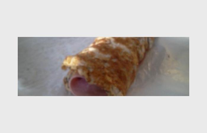 R�gime Dukan (recette minceur) : Rouleau d'omelette au jambon #dukan https://www.proteinaute.com/recette-rouleau-d-omelette-au-jambon-9345.html