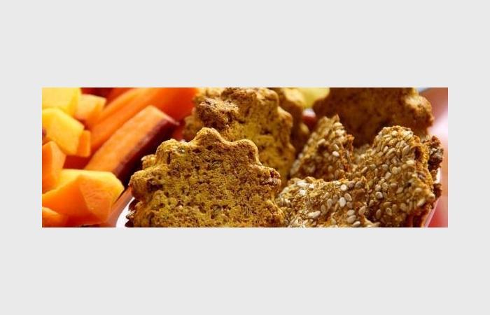 R�gime Dukan (recette minceur) : Croquants aux �pices et aux graines (ap�ro, dips) #dukan https://www.proteinaute.com/recette-croquants-aux-epices-et-aux-graines-apero-dips-9379.html