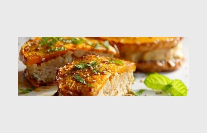 R�gime Dukan (recette minceur) : Pumpkin burger (� la courge butternut et au steak de poulet) #dukan https://www.proteinaute.com/recette-pumpkin-burger-a-la-courge-butternut-et-au-steak-de-poulet-9431.html