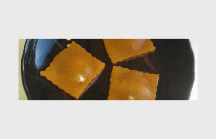 Rgime Dukan (recette minceur) : Ravioles sucres de gele de courge #dukan https://www.proteinaute.com/recette-ravioles-sucrees-de-gelee-de-courge-9435.html