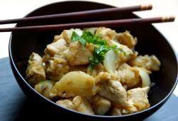 Recette Dukan : Poulet au wok à la citronnelle 