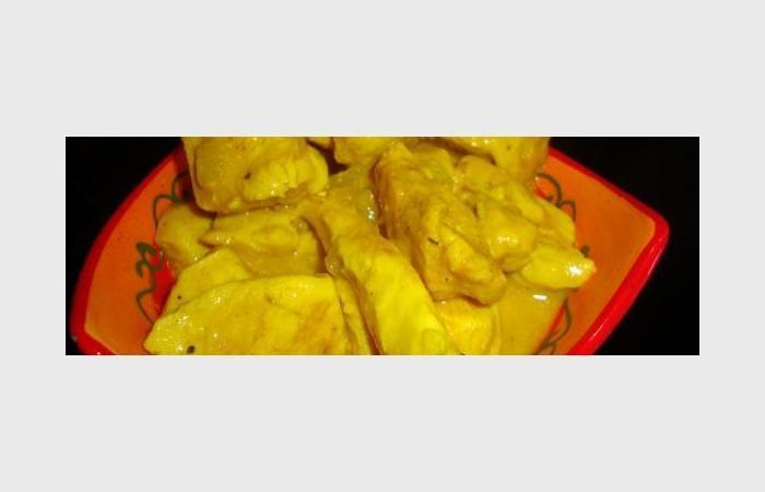 R�gime Dukan (recette minceur) : Eminc� de poulet au curcuma #dukan https://www.proteinaute.com/recette-emince-de-poulet-au-curcuma-9465.html