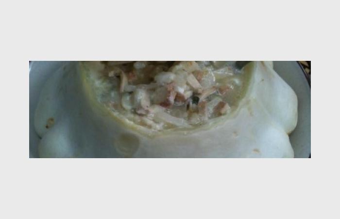 R�gime Dukan (recette minceur) : P�tisson surprise du capitaine Haddock #dukan https://www.proteinaute.com/recette-patisson-surprise-du-capitaine-haddock-9477.html