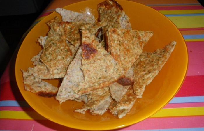 R�gime Dukan (recette minceur) : Crackers #dukan https://www.proteinaute.com/recette-crackers-956.html