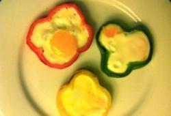 Recette Dukan : Bell pepper egg ring 