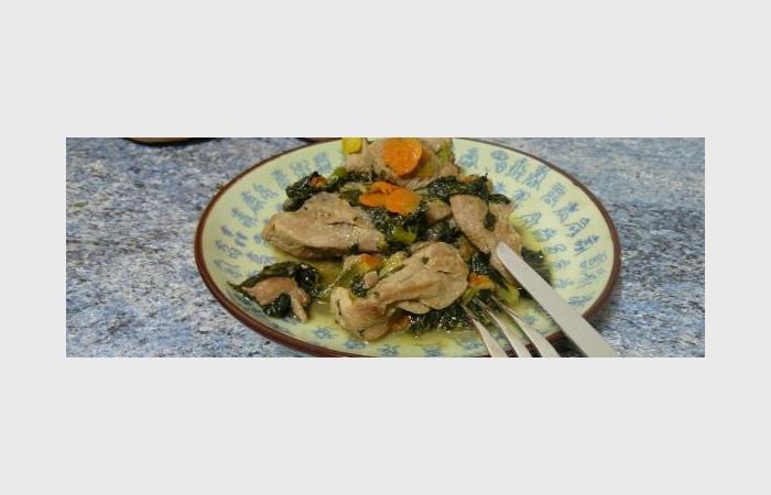 Rgime Dukan (recette minceur) : Eminc de dinde au chou japonais #dukan https://www.proteinaute.com/recette-emince-de-dinde-au-chou-japonais-9593.html