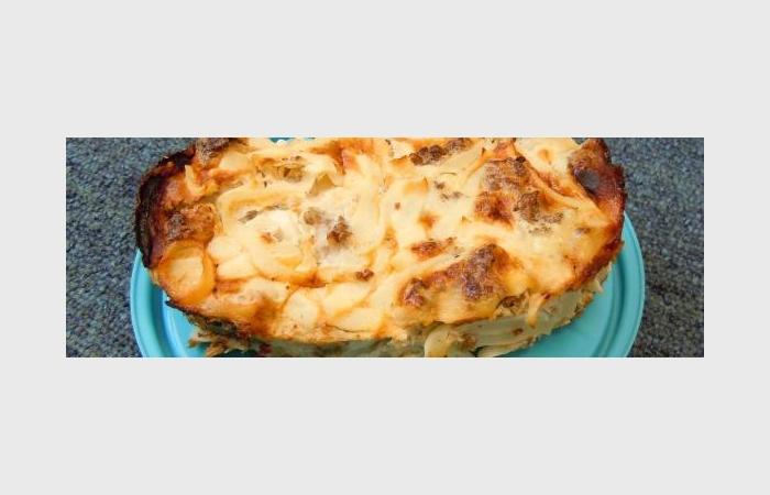 R�gime Dukan (recette minceur) : Etrange gratin de p�tes du r�gime Dukan #dukan https://www.proteinaute.com/recette-etrange-gratin-de-pates-du-regime-dukan-9627.html