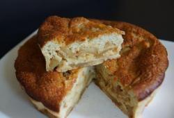 Recette Dukan : Gâteau aux pommes caramélisées et tofu soyeux