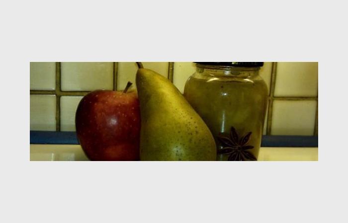 Rgime Dukan (recette minceur) : Confiture pomme poire badiane #dukan https://www.proteinaute.com/recette-confiture-pomme-poire-badiane-9681.html