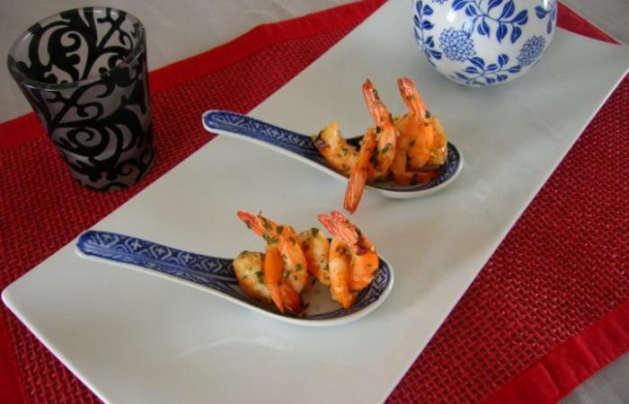 R�gime Dukan (recette minceur) : Amuse-gueules crevette #dukan https://www.proteinaute.com/recette-amuse-gueules-crevette-969.html