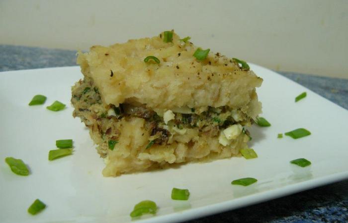 R�gime Dukan (recette minceur) : Hachis de chou rave et panais aux sardines grill�es #dukan https://www.proteinaute.com/recette-hachis-de-chou-rave-et-panais-aux-sardines-grillees-9691.html