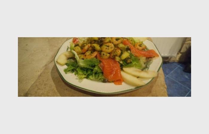Rgime Dukan (recette minceur) : Salade de la mer  #dukan https://www.proteinaute.com/recette-salade-de-la-mer-9794.html