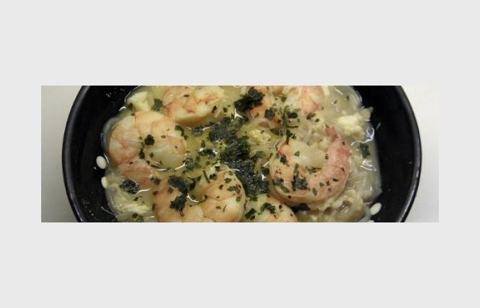 Régime Dukan (recette minceur) : Soupe thaï au crabe et crevettes #dukan https://www.proteinaute.com/recette-soupe-thai-au-crabe-et-crevettes-9806.html