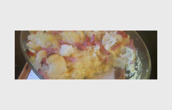 Régime Dukan (recette minceur) : Gratin de choux fleur #dukan https://www.proteinaute.com/recette-gratin-de-choux-fleur-9811.html