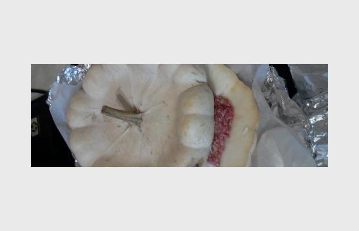 Régime Dukan (recette minceur) : Patisson farci #dukan https://www.proteinaute.com/recette-patisson-farci-9832.html