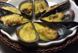 Recette Dukan : Moules gratinées au curry