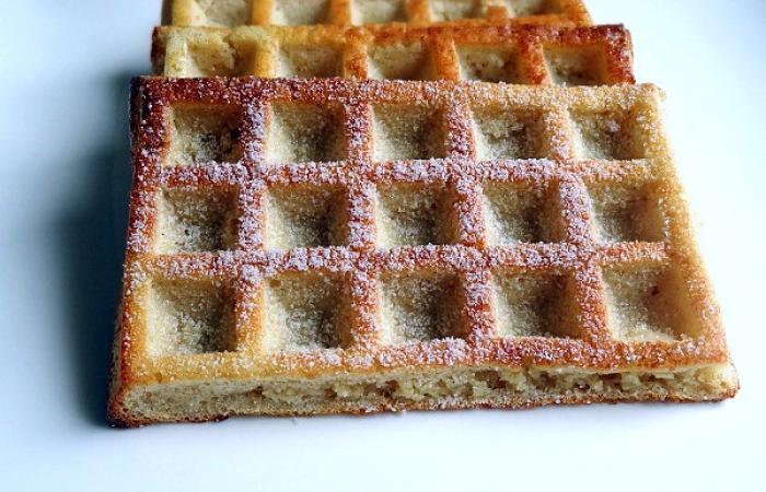 R�gime Dukan (recette minceur) : Brusselse wafel (gaufre crousti-moelleuse) #dukan https://www.proteinaute.com/recette-brusselse-wafel-gaufre-crousti-moelleuse-9941.html