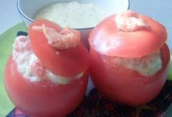 Recette Dukan : Tomates crevettes grises